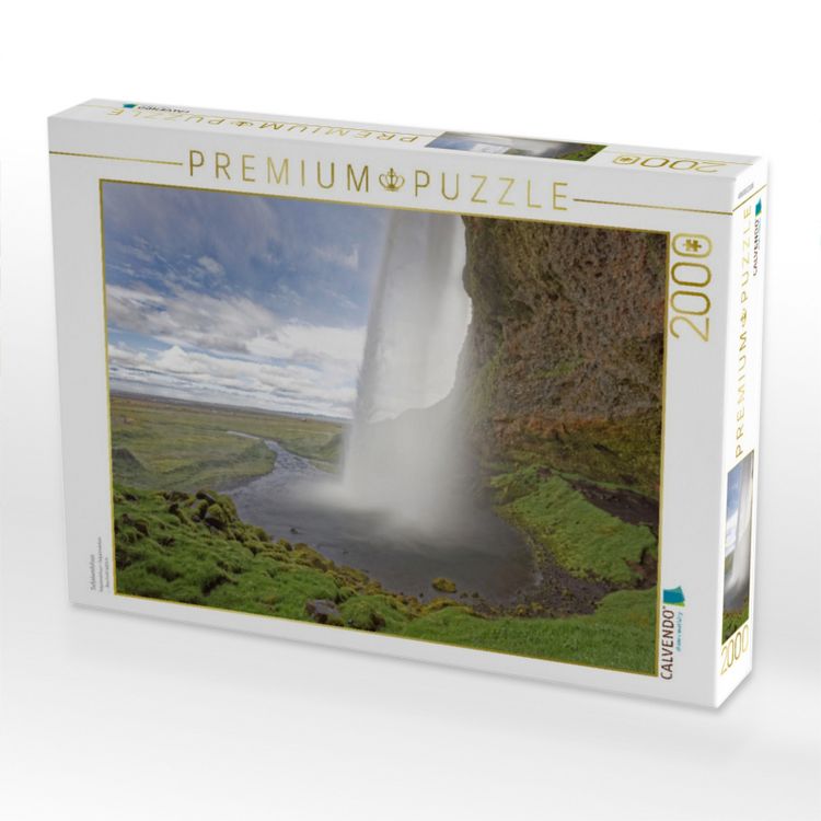 Produktbild: CALVENDO Puzzle Seljalandsfoss | 2000 Teile Lege-Gr&ouml;&szlig;e 90x67cm Foto-Puzzle f&uuml;r gl&uuml;ckliche Stunden