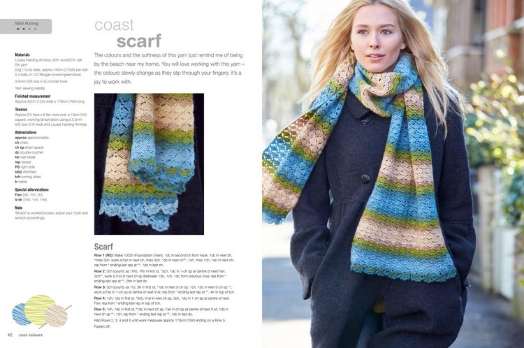 Produktbild: Crocheted Scarves: 35 projects to make