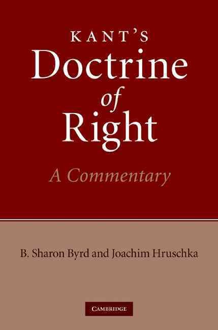 Produktbild: Kant's Doctrine of Right