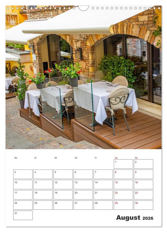 Produktbild: Sirmione - Reiseplaner (Wandkalender 2026 DIN A3 hoch), CALVENDO Monatskalender