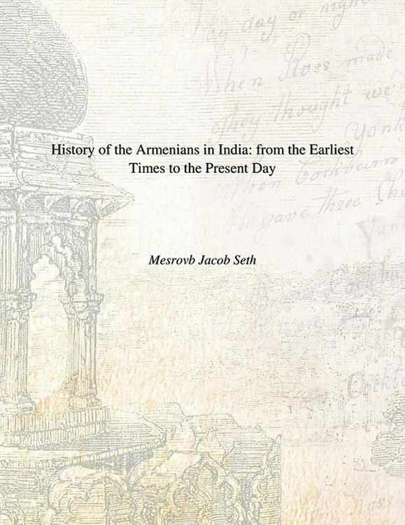 Produktbild: History Of The Armenians In India From The Earliest Times To The Present Day