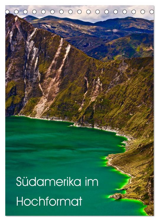 Produktbild: S&uuml;damerika im Hochformat (Tischkalender 2026 DIN A5 hoch), CALVENDO Monatskalender