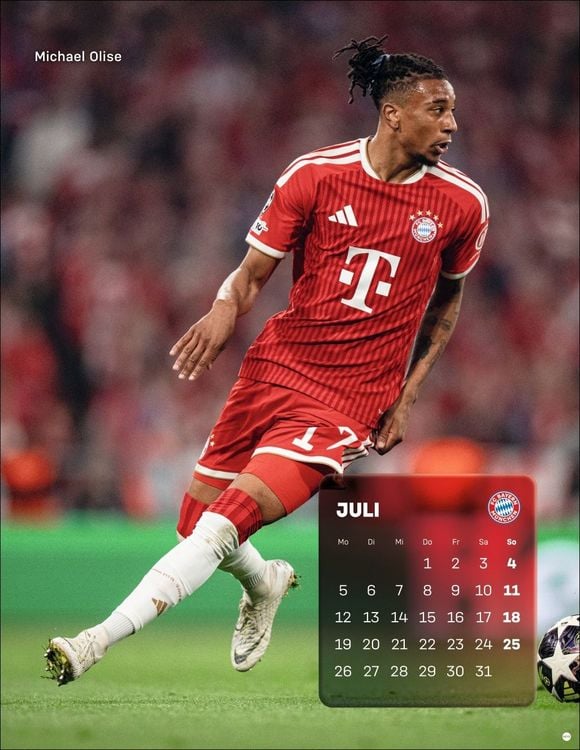 Produktbild: FC Bayern M&uuml;nchen Posterkalender 2027