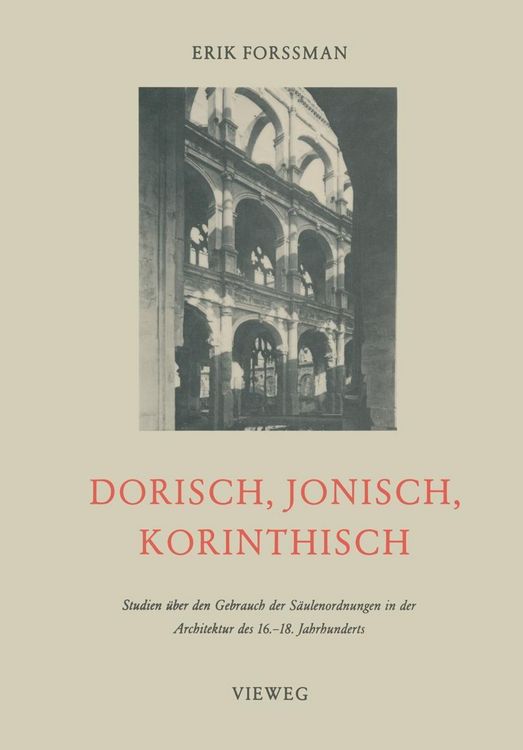 Produktbild: Dorisch, Jonisch, Korinthisch