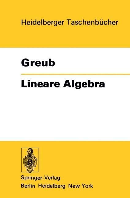 Produktbild: Lineare Algebra