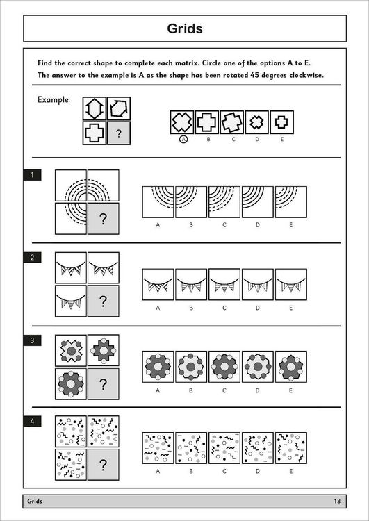 Produktbild: 11+ Non-Verbal Reasoning Practice and Assessment for the CEM Test Ages 09-10