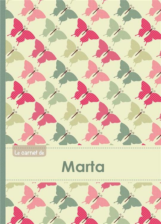 Produktbild: Carnet marta lignes,96p,a5