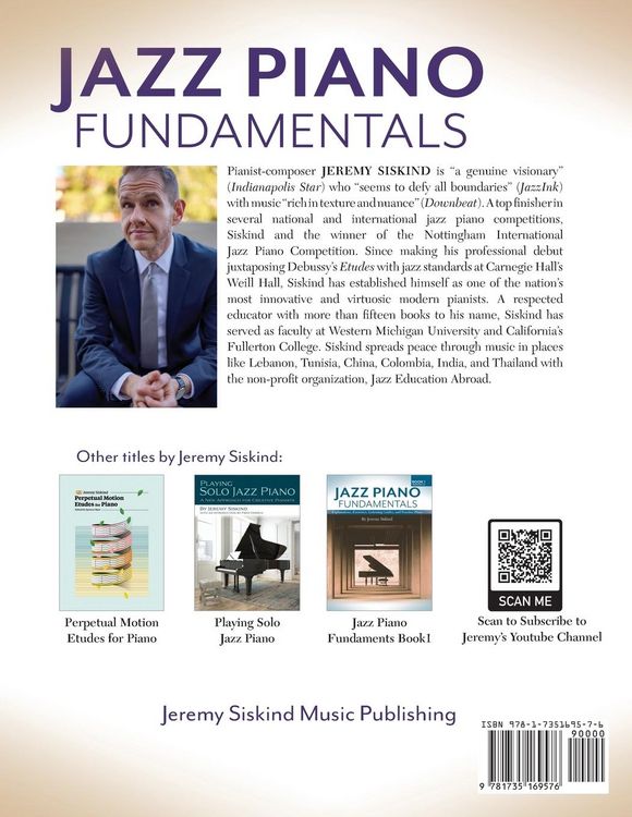 Produktbild: Jazz Piano Fundamentals (Book 2)
