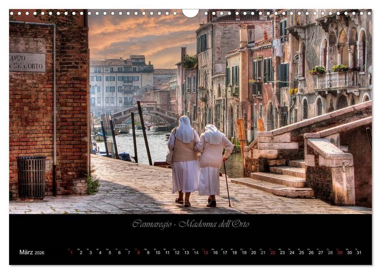 Produktbild: Venedig &ndash; La Serenissima (Wandkalender 2026 DIN A3 quer), CALVENDO Monatskalender