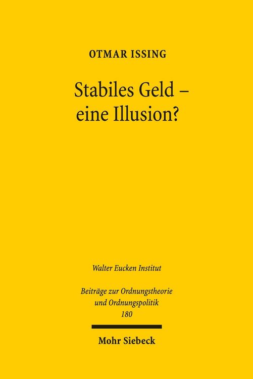 Produktbild: Stabiles Geld - eine Illusion?