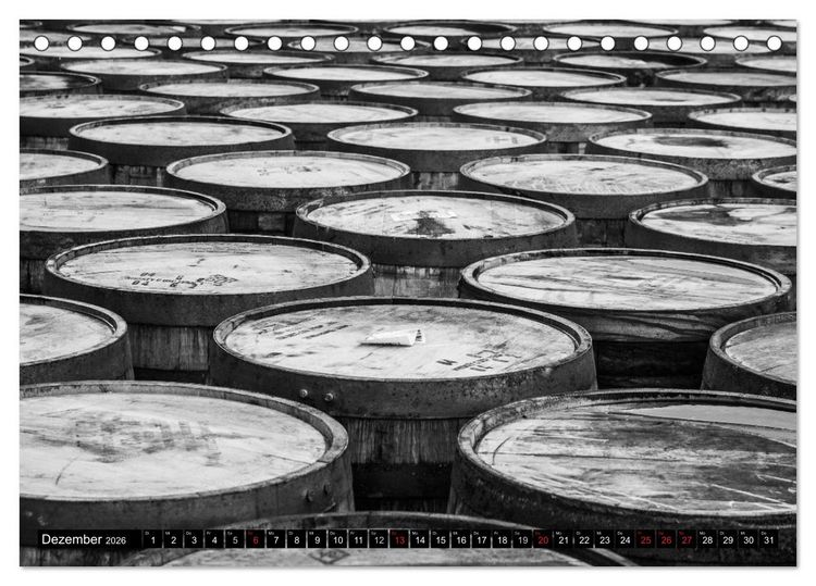 Produktbild: Schottischer Whisky (Tischkalender 2026 DIN A5 quer), CALVENDO Monatskalender