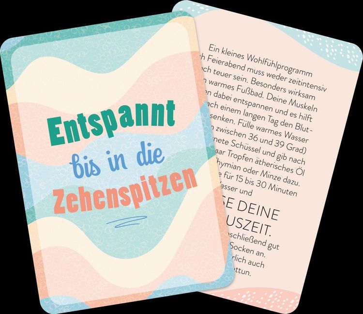Produktbild: Impulskarten: Less stress &ndash; 50 Impulse f&uuml;r mehr Entspannung und Gelassenheit