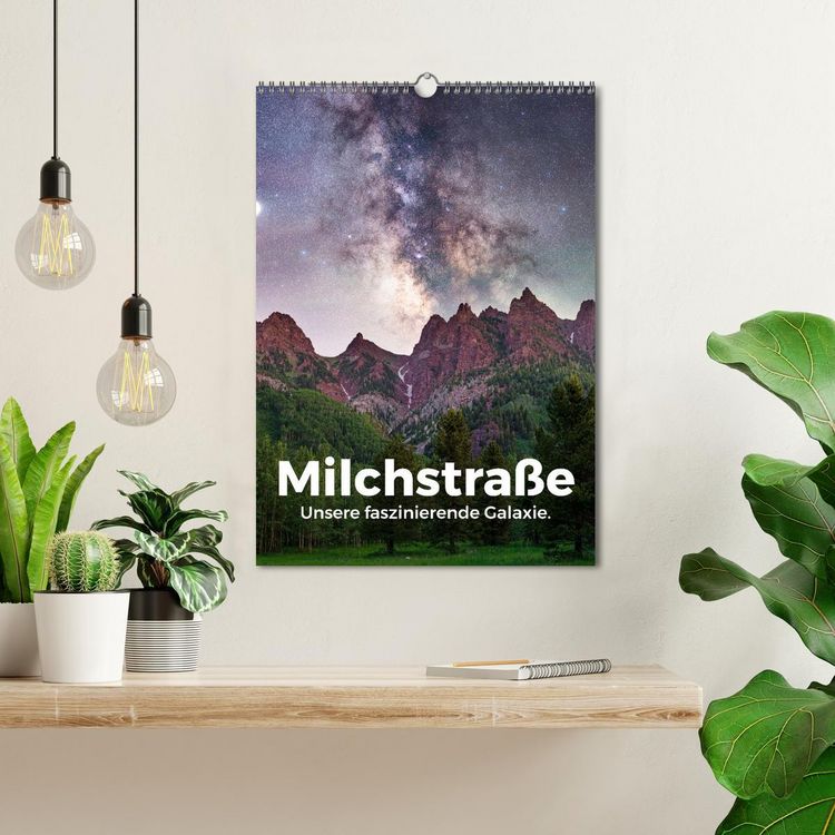 Produktbild: Milchstra&szlig;e - Unsere faszinierende Galaxie. (Wandkalender 2026 DIN A3 hoch), CALVENDO Monatskalender