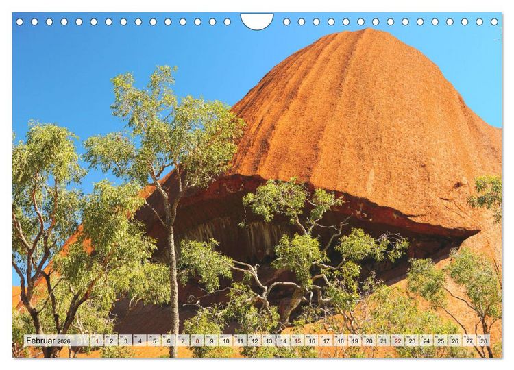 Produktbild: Australien - "Nur wo Du zu Fu&szlig; warst, bist Du wirklich gewesen" (Wandkalender 2026 DIN A4 quer), CALVENDO Monatskalender