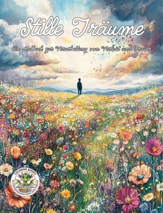 Produktbild: Stille Tr&auml;ume - Ein Malbuch zur Verarbeitung von Verlust und Trauer