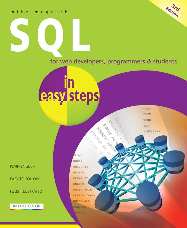 Produktbild: SQL in easy steps, 3rd edition