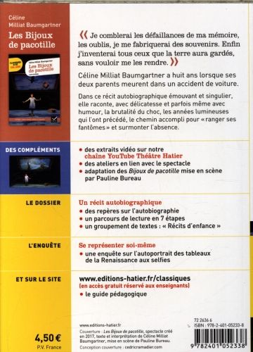 Produktbild: Les bijoux de pacotille : texte int&eacute;gral