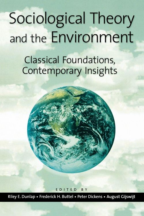 Produktbild: Sociological Theory and the Environment
