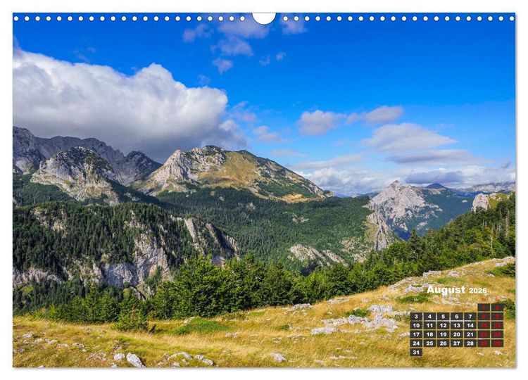 Produktbild: Sutjeska-Nationalpark (Wandkalender 2026 DIN A3 quer), CALVENDO Monatskalender