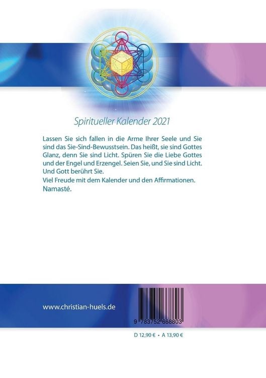 Produktbild: Spiritueller Kalender 2021