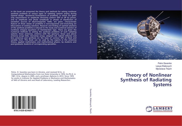 Produktbild: Theory of Nonlinear Synthesis of Radiating Systems