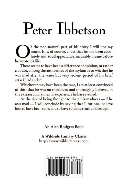 Produktbild: Peter Ibbetson by George Du Maurier, Fiction