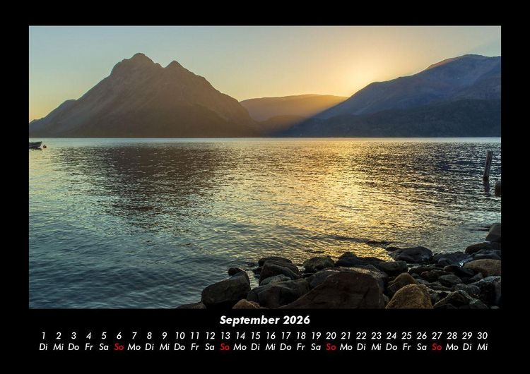 Produktbild: Bergige Welten 2026 Fotokalender DIN A3