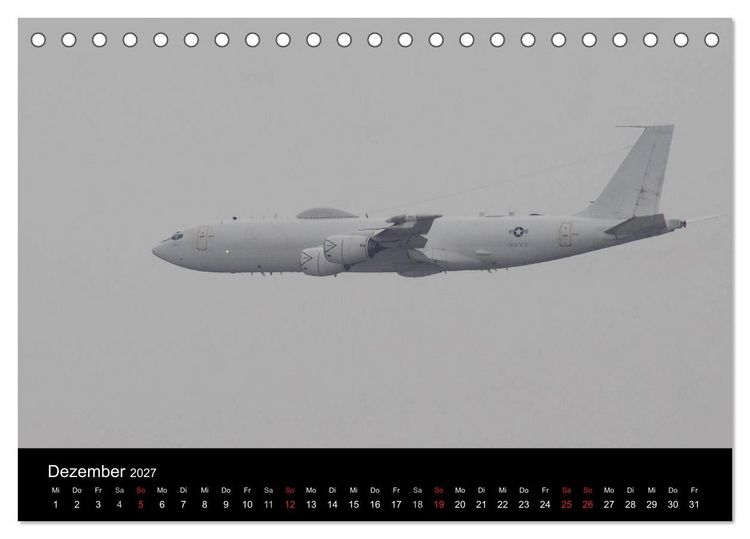 Produktbild: Milit&auml;r - Flugzeuge (Tischkalender 2027 DIN A5 quer), CALVENDO Monatskalender