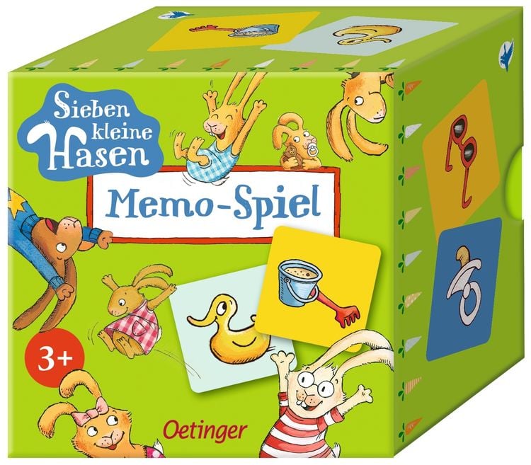 Produktbild: Sieben kleine Hasen. Memo-Spiel