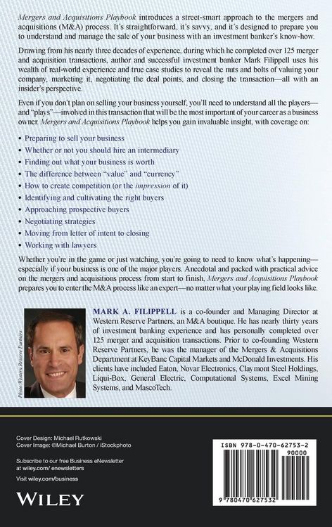 Produktbild: Mergers and Acquisitions Playbook