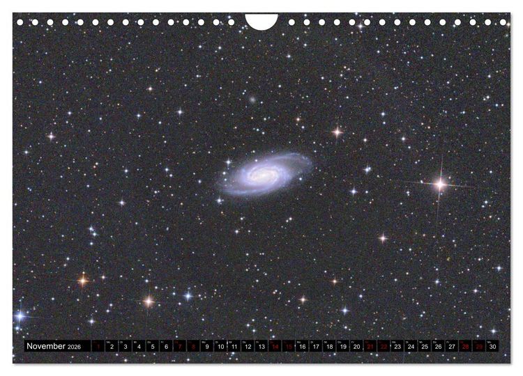 Produktbild: Ein Streifzug durch das Universum (Wandkalender 2026 DIN A4 quer), CALVENDO Monatskalender