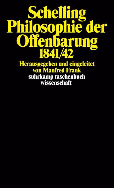 Produktbild: Philosophie der Offenbarung