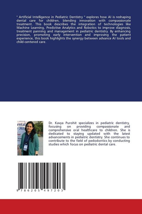 Produktbild: Artificial Intelligence in Pediatric Dentistry