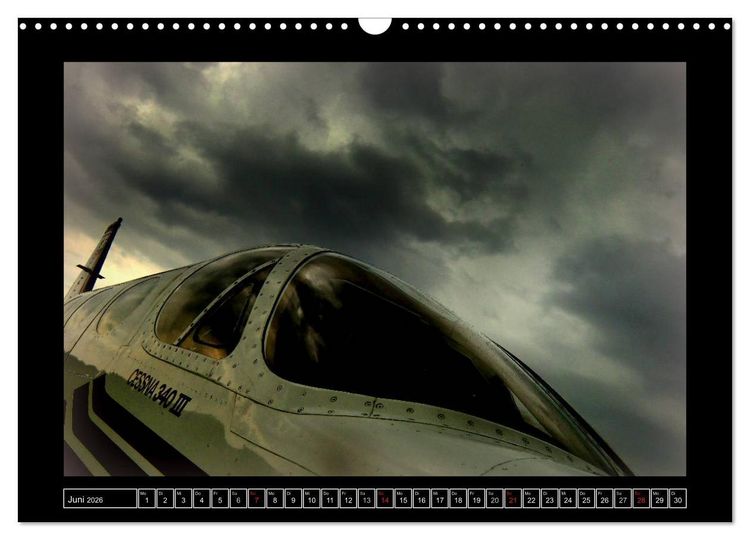 Produktbild: Farbe rund ums Flugzeug! (Wandkalender 2026 DIN A3 quer), CALVENDO Monatskalender