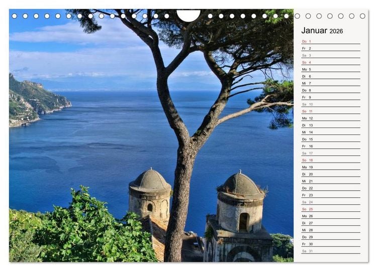 Produktbild: Italia (Wandkalender 2026 DIN A4 quer), CALVENDO Monatskalender