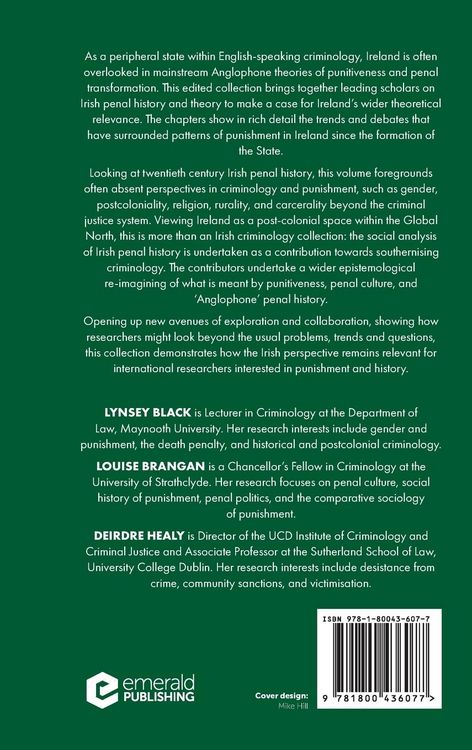 Produktbild: Histories of Punishment and Social Control in Ireland