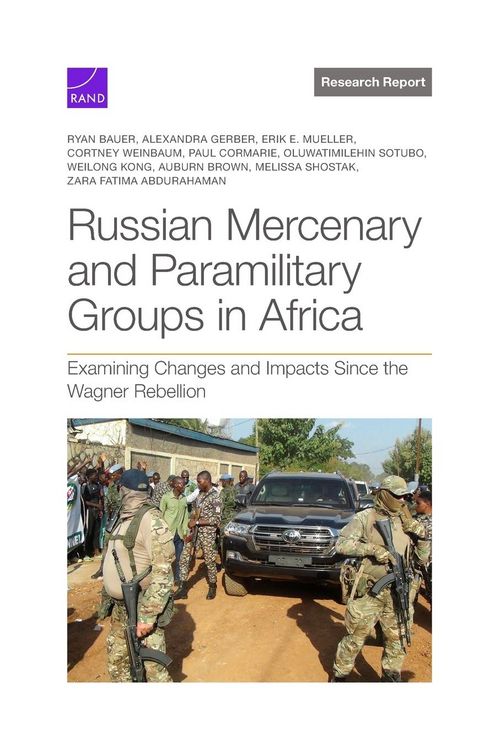 Produktbild: Russian Mercenary and Paramilitary Groups in Africa