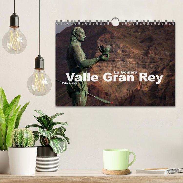 Produktbild: La Gomera - Valle Gran Rey (Wandkalender 2026 DIN A4 quer), CALVENDO Monatskalender