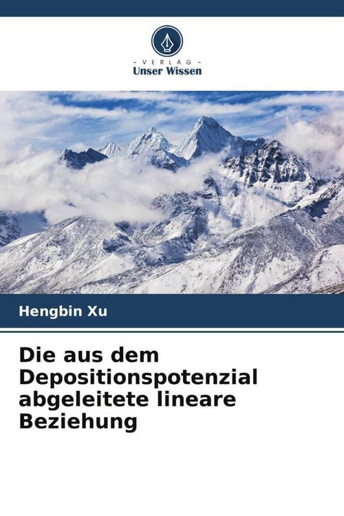 Produktbild: Die aus dem Depositionspotenzial abgeleitete lineare Beziehung