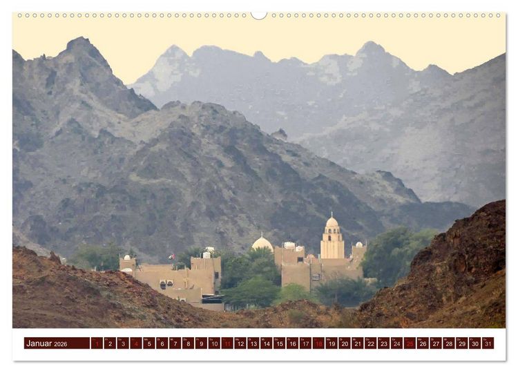Produktbild: Oman (hochwertiger Premium Wandkalender 2026 DIN A2 quer), Kunstdruck in Hochglanz