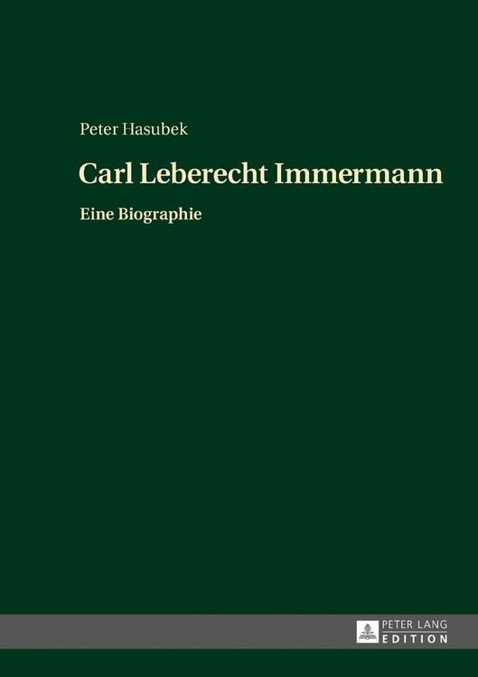 Produktbild: Carl Leberecht Immermann