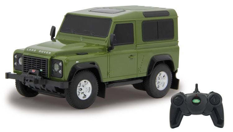 Produktbild: Jamara Land Rover Defender 1:24 gr&uuml;n 27MHz