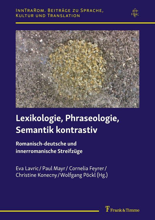 Produktbild: Lexikologie, Phraseologie, Semantik kontrastiv