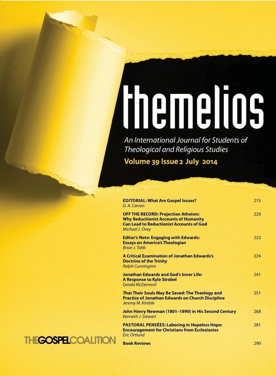 Produktbild: Themelios, Volume 39, Issue 2