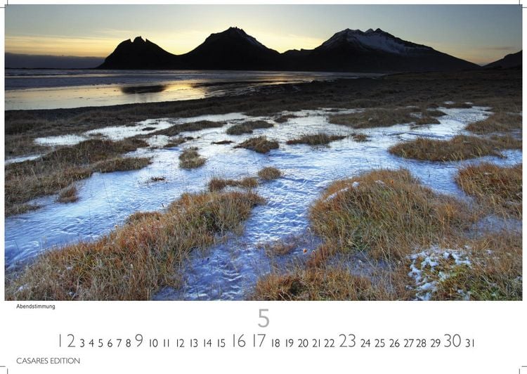 Produktbild: Island Kalender 2027 &ndash; Wandkalender | Fotokalender Naturkalender 35x50cm Grosses Format &ndash; Hochwertiger . mit atemberaubenden Island-Landschaften