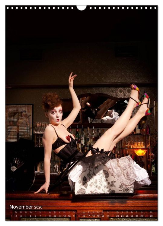 Produktbild: Boudoir Burlesque (Wandkalender 2026 DIN A3 hoch), CALVENDO Monatskalender