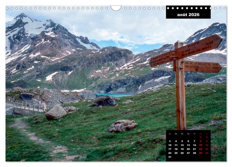 Produktbild: Savoie et Vanoise Sur les sentiers de randonn&eacute;e (Calendrier mural 2026 DIN A3 vertical), CALVENDO calendrier mensuel