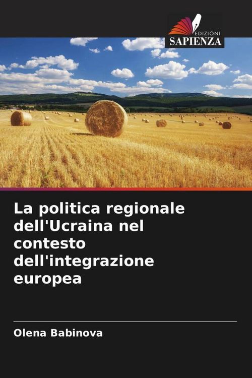 Produktbild: La politica regionale dell'Ucraina nel contesto dell'integrazione europea
