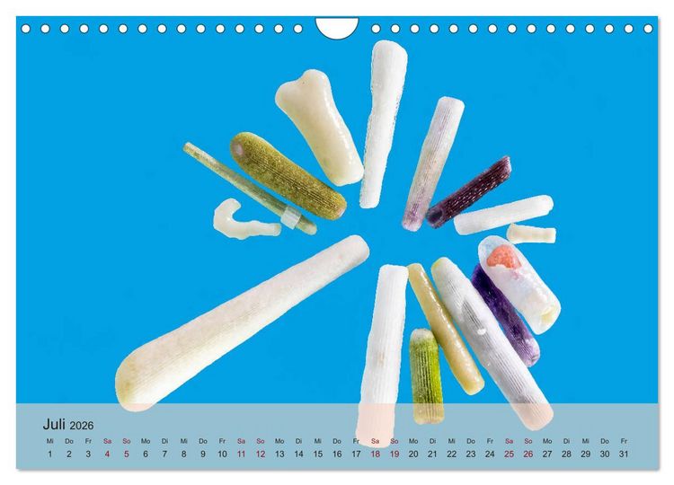 Produktbild: rosaroter korallensand (Wandkalender 2026 DIN A4 quer), CALVENDO Monatskalender