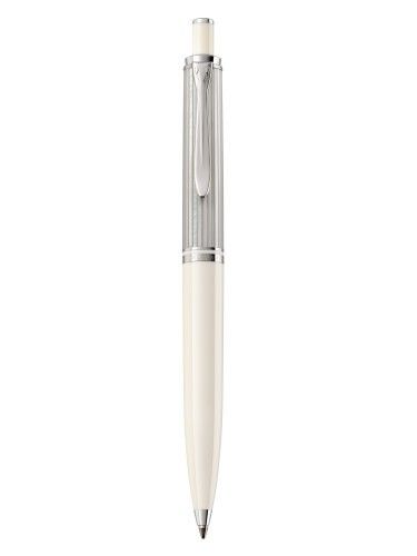 Produktbild: Pelikan Kugelschreiber Souver&auml;n&reg; K405, Druckmechanik, Silber-Wei&szlig;
